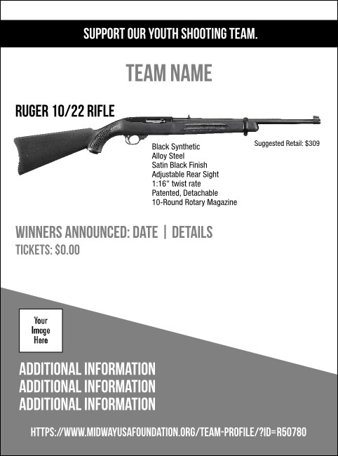 Ruger 10/22 Rifle V1 Flyer Product Front