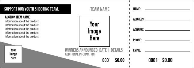 Custom Raffle Ticket