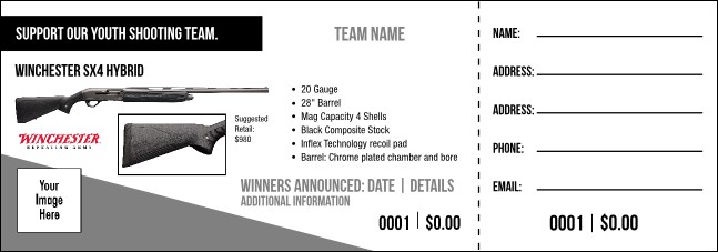 Winchester SX4 Hybrid V1 Raffle Ticket Product Front