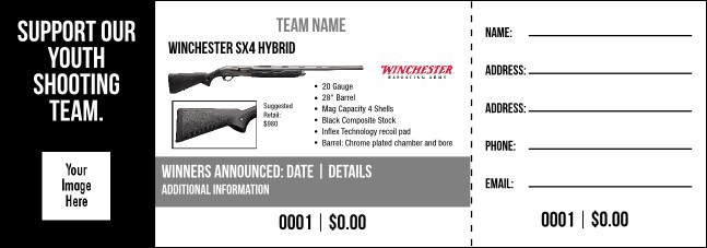 Winchester SX4 Hybrid V2 Raffle Ticket Product Front
