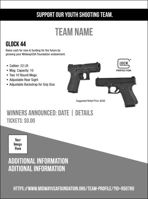 Glock 44 Flyer V1 Product Front