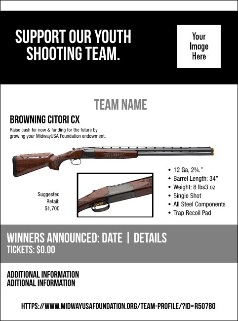 Browning Citori CX Flyer V2 Product Front