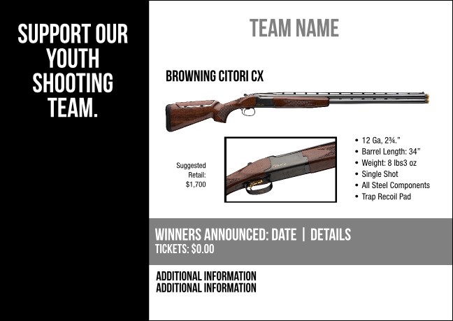 Browning Citori CX Postcard V2 Product Front