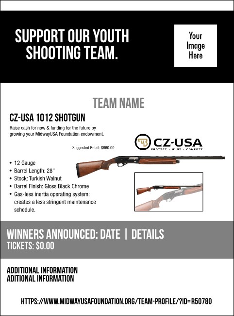 CZ-USA 1012 Shotgun Flyer V2 Product Front