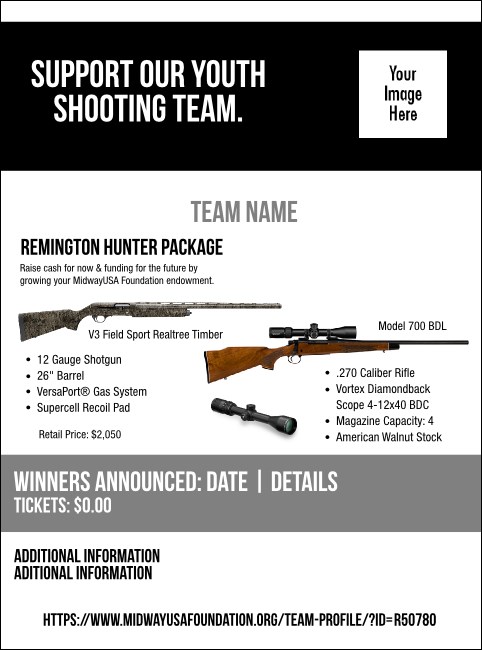 Remington Hunter Package Flyer V2 Product Front