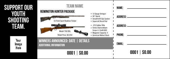 Remington Hunter Package Raffle Ticket V2