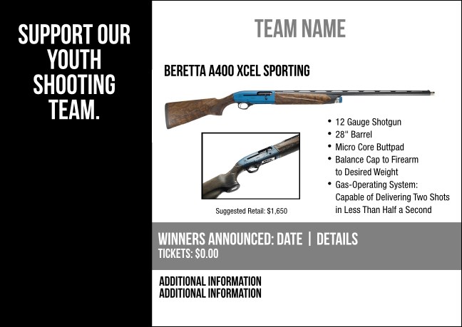 Beretta A400 Xcel Sporting Postcard V2 Product Front