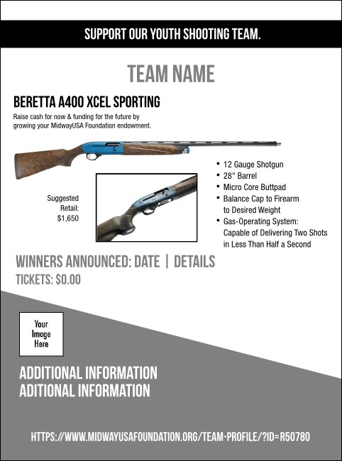 Beretta A400 Xcel Sporting Flyer V1 Product Front