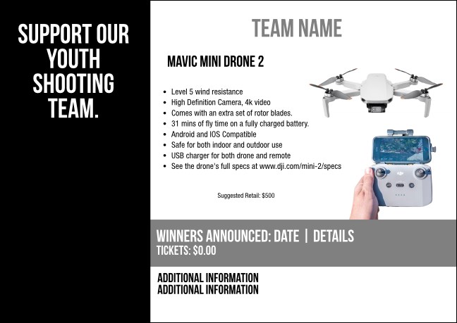 Mavic Mini Drone 2 Postcard V2