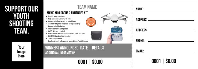 Mavic Mini Drone 2 Enhanced Kit Raffle Ticket V2 Product Front