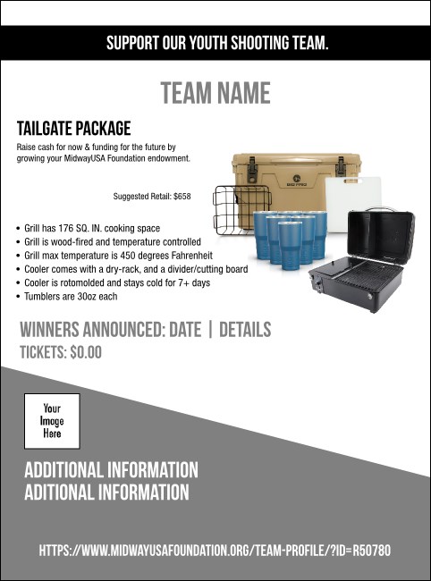 Tailgate Package Flyer V1 Product Front