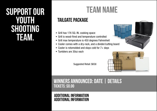 Tailgate Package Postcard V2 Product Front