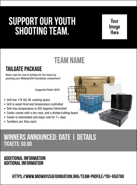 Tailgate Package Flyer V2 Product Front