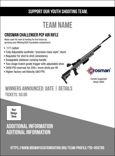 Crosman Challenger PCP Air Rifle Flyer V1 Product Front