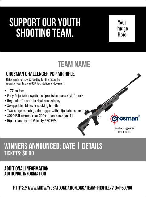 Crosman Challenger PCP Air Rifle Flyer V2 Product Front
