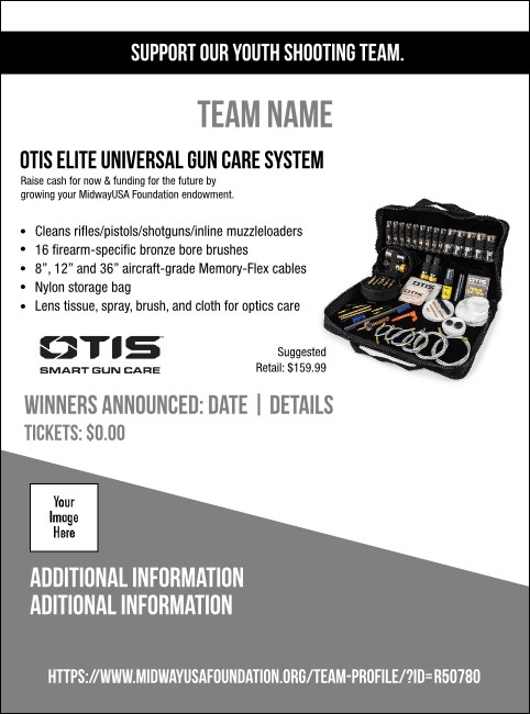Otis Elite Universal Gun Care System Flyer V1 Product Front