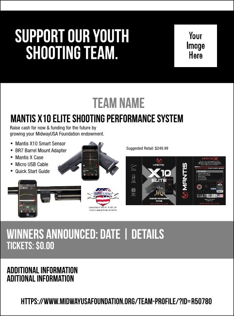 Mantis X10 Elite Shooting Performance System Flyer V2