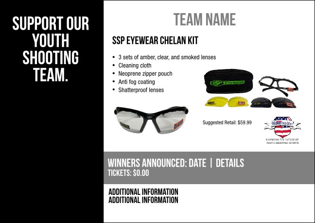 SSP Eyewear Chelan Kit Postcard V2 Product Front