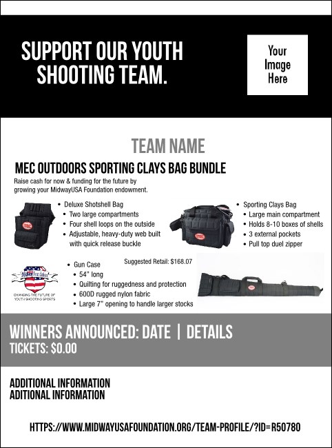 MEC Outdoors Sporting Clays Bag Bundle Flyer V2 Product Front