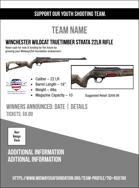Winchester Wildcat TrueTimber Strata 22LR Rifle V1 Flyer Product Front