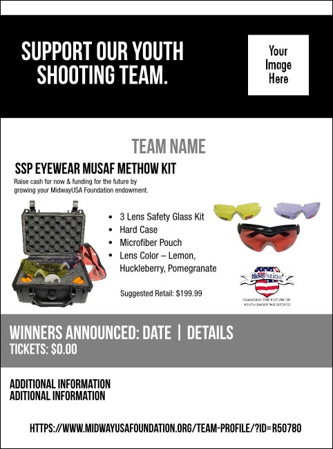 SSP Eyewear MUSAF Methow Kit V2 Flyer Product Front